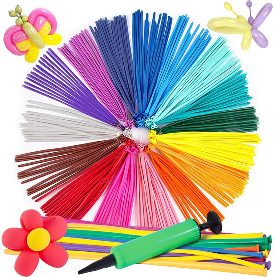101/201pcs Long Strip Balloon  - Balloon Pump Hand review and price