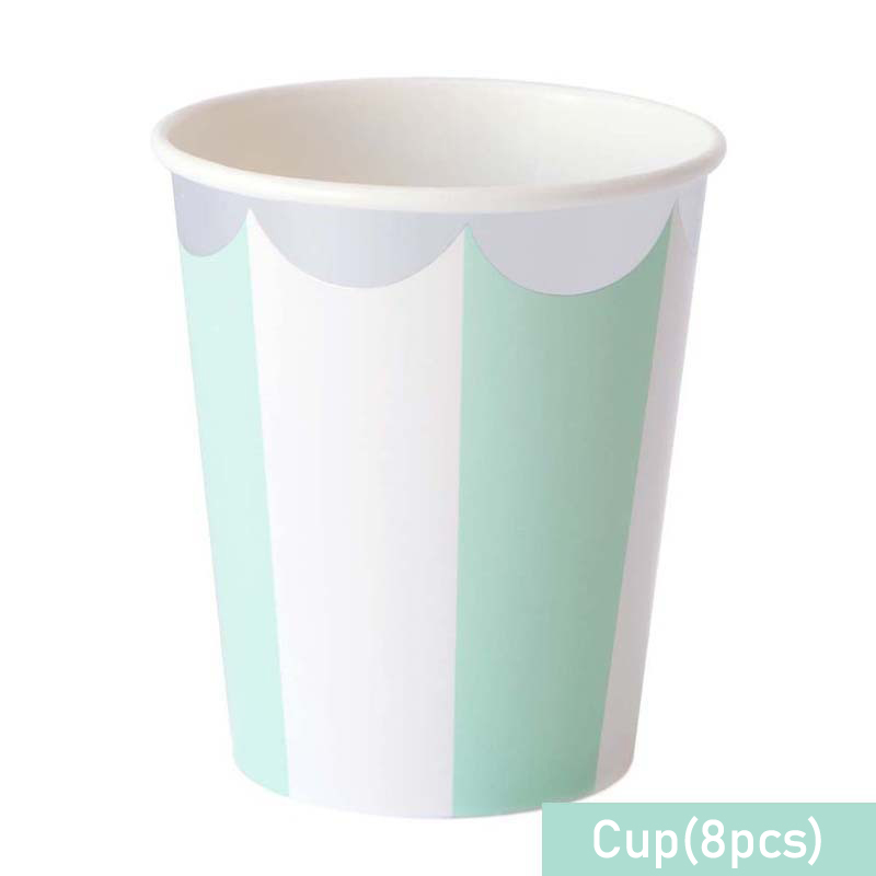 Striped Disposable Tableware P - Paper Straw Color review and price