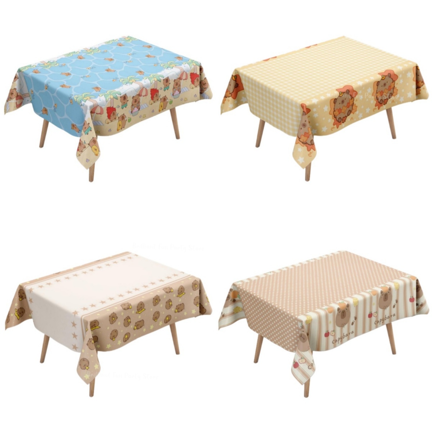 Cute Capybara Tablecloth for K - Table Cloth Disposable review and price