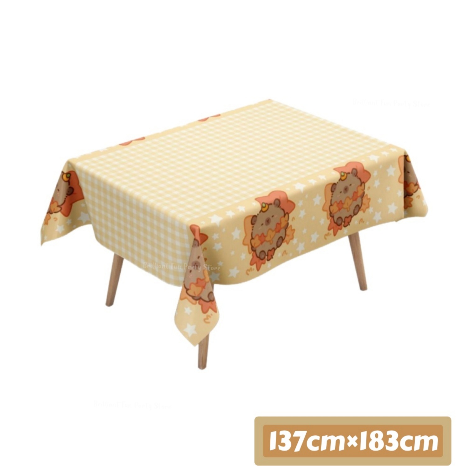 Cute Capybara Tablecloth for K - Table Cloth Disposable review and price